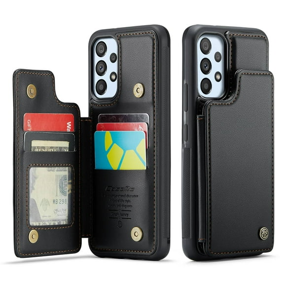 for Samsung Galaxy A53 5G Case with Card Holder, Wallet Case for Women Men with RFID Blocking, Durable Leather Kickstand Magnetic Clasp Shockproof Phone Case for Samsung Galaxy A53 5G