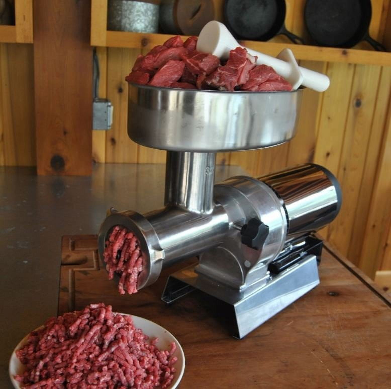 Weston® Butcher Series™ #32 Meat Grinder - 09-3201-W