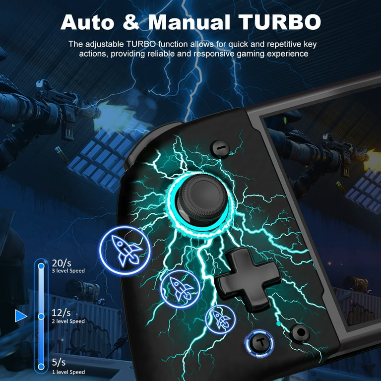 Beboncool Wireless Switch Controller, Macro Buttons, Turbo, HD