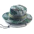 thumbnail image 2 of Odeerbi Fishing Bucket Hat for Men Women Outddor Sun Hat Unisex Summer Bush Hiking Round Camouflage Cap Green, 2 of 5