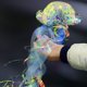 thumbnail image 4 of Kit de medusas iridiscentes con purpurina YONGSHENG decoración de fiesta de sirenita centro de mesa colgante de medusas, 4 of 5