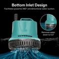 thumbnail image 3 of Bomba de agua sumergible VIVOSUN 260GPH 20W para pecera, 3 of 8