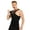 Black, variant on Mens Slimming Body Shaper Vests Waist Cincher Shirt Abs Abdomen Shirt Tummy Control Vest