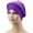 Purple, variant on Herrnalise Women Braid Indian Hat Muslim Stretch Turban Hat Chemo Cap Scarf Wrap Hots