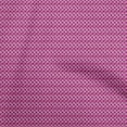 thumbnail image 1 of oneOone Viscose Chiffon Fuschia Pink Fabric Houndstooth Dress Material Fabric Print Fabric By The Yard 42 Inch Wide, 1 of 4