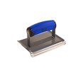 thumbnail image 1 of Bon 62-345 6-Inch by 4-Inch Stainless Steel Curved End Concrete Edger with 1/2-Inch Radius and 5/8-Inch Depth Comfort Grip Han, 1 of 4
