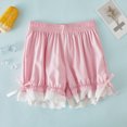 thumbnail image 2 of Povozer Girls' Super Soft Hipster Underwear Teen Girls Underwear Cotton Briefs Panties for Teens for 5-6 Years,Pink, 2 of 4