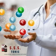 S.S.S. Tonic, Iron and Vitamin B Supplement, High Potency Vitamins, Bottle,10 Fl Oz