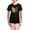 With Pink Camo Pant, variant on CafePress - Black Red Pomeranian Women's Dark Pajamas - Women's Short Sleeve Print T-Shirt and Pants Dark Cotton Pajama Set