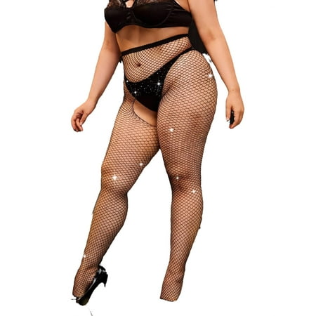

Stockings Black Plus Size Lingerie Accessories (Women s)