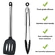 thumbnail image 3 of Juego de mini utensilios de cocina de 2 piezas: utensilios de cocina de acero inoxidable y silicona, 3 of 5