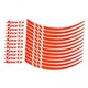 thumbnail image 1 of 2 Pegatinas Para Cubo De Rueda De Coche, Calcomanías Automotrices Profesionales, Calcomanías Para Cubo De Ruedas, Reflectantes, Color Rojo, 1 of 8