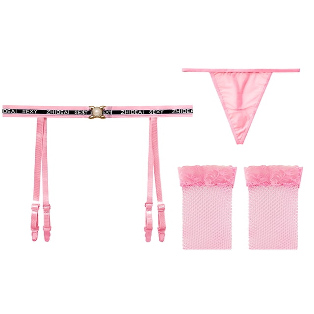 Culottes pour Femmes sous-Vêtements pour Femmes Strings Dentelle Bikini Culottes g-String String Extensible Porte-Jarretelles pour Femme sous-Vêtements String Taille Unique