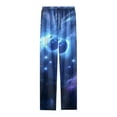 thumbnail image 4 of QHFBli Mens Cotton Pajama Bottoms Lightweight Lounge Pant with Pockets Soft Sleep Pj Pants for Men, 4 of 4