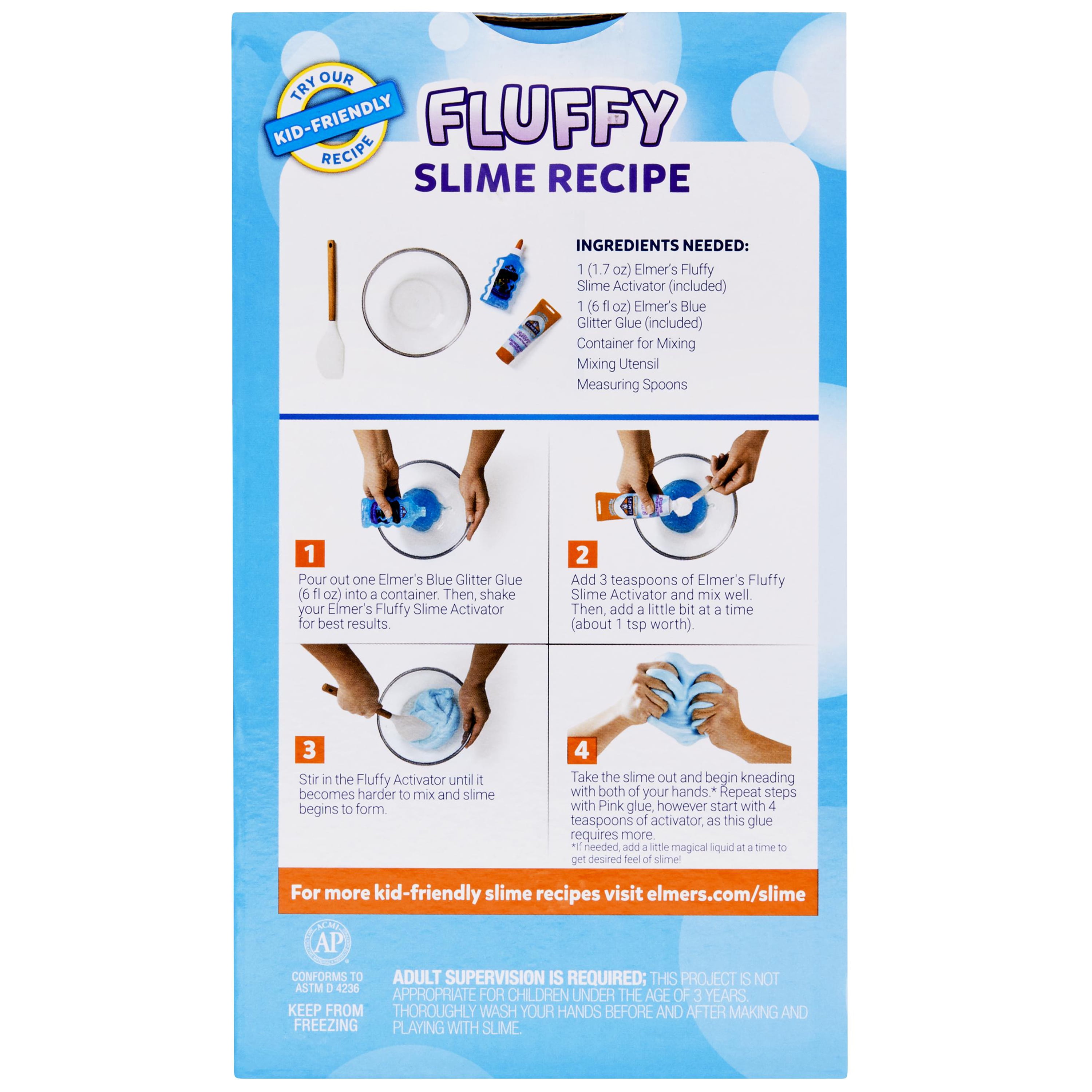 Fall Craft: Best Fluffy Slime Recipe  Fluffy slime recipe, Best fluffy slime  recipe, Fluffy slime
