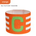 thumbnail image 2 of Brazalete Capitan Banda Ajustable Transpirable para Capitán de Fútbol (Naranja), 2 of 3