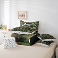 thumbnail image 6 of Castle Fairy Camo Gamepads Bedding Comforter Set 7 Pieces for Teens Adults,Video Game Full Bedding Set Lightweight,Abstract Geometric Gamer Fitted Sheet Flat Sheet,Microfiber Bedroom Decor, 6 of 8