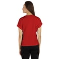 thumbnail image 5 of Inkmeso Drop Shoulder Round Neck T-shirt For Womens Casual Relax Fit Summer T-shirts, 5 of 7