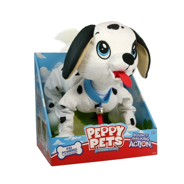 Peppy Pets Soft and Lively Dalmatian 11" Walking Puppy
