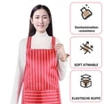thumbnail image 3 of delantales de cocina, babero ajustable, delantal de chef suave con bolsillos para hombres y mujeres, 3 of 5