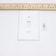thumbnail image 4 of Hampton Bay Toggle Wall Plate Steel White 1 Gang 1003 404 653, 4 of 4
