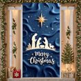 thumbnail image 3 of Star Design Merry Christmas Scene Religious Theme Banner for Christmas Party Indoor Decoration Holiday Event, 3 of 9