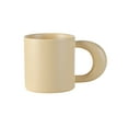 thumbnail image 1 of Matsuzay Taza de café de cerámica reutilizable para el hogar, oficina, dormitorio, bebida, té de la leche, taza de desayuno, reutilizable con asa, para Teteras Amarillo Matsuzay HA081206-01, 1 of 6