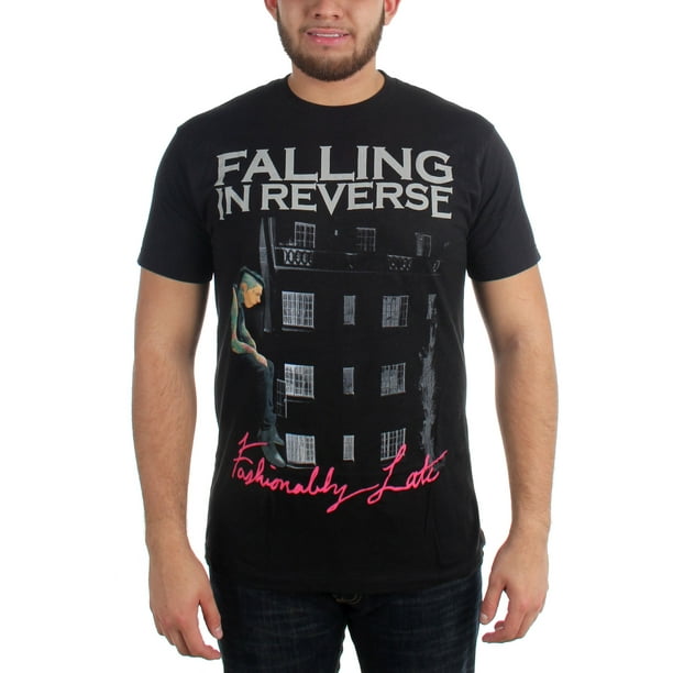 Falling in Reverse - Falling In Reverse - Mens Fashionably Late Album T-Shirt - Walmart.com