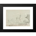 thumbnail image 2 of Thomas Cole 14x11 Black Modern Framed Museum Art Print Titled - Castle of Spiez, Lake Thun (1841), 2 of 5