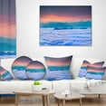 thumbnail image 4 of Designart Sea of White Fog and Mountains - Landscape Photography Throw Pillow - 16x16, 4 of 5
