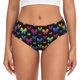 thumbnail image 1 of Balery Rainbow Butterfly Ropa Interior de Algodón para Mujer con Dibujo – Braguitas Cómodas y Elásticas, Estilo Clásico-Medium, 1 of 6