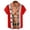 Red, variant on BLTIBY Christmas Ugly Shirt for Men Lapel Button Down Short Sleeve Hawaiian Shirts Xmas Printed Casual Holiday Beach Shirts Tops Army Green L