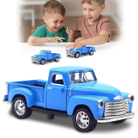 Truck Toy for Toddlers 2 3 4 5 6 7 8 Year Old Boys Girls, Alloy Toddlers Car Toy Driveable,Car Door Can Open,Toy Trucks for Kids Easter Christmas Birthday Gifts