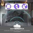 thumbnail image 4 of Mistaha Capteur de Mouvement de Sécurité pour Maison Intelligente avec Détection Infrarouge, Contrôle par Application et Alertes d'Alarme - Version ZigBee Blanche (Requis Gateway E16411-3), 4 of 7