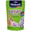 vitakraft rabbit drops with wild berries treat, 5.3 ounce pouch