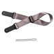 thumbnail image 3 of Correa de guitarra universal Correa de cuero de nailon suave con cuerda para colgar, 3 of 8