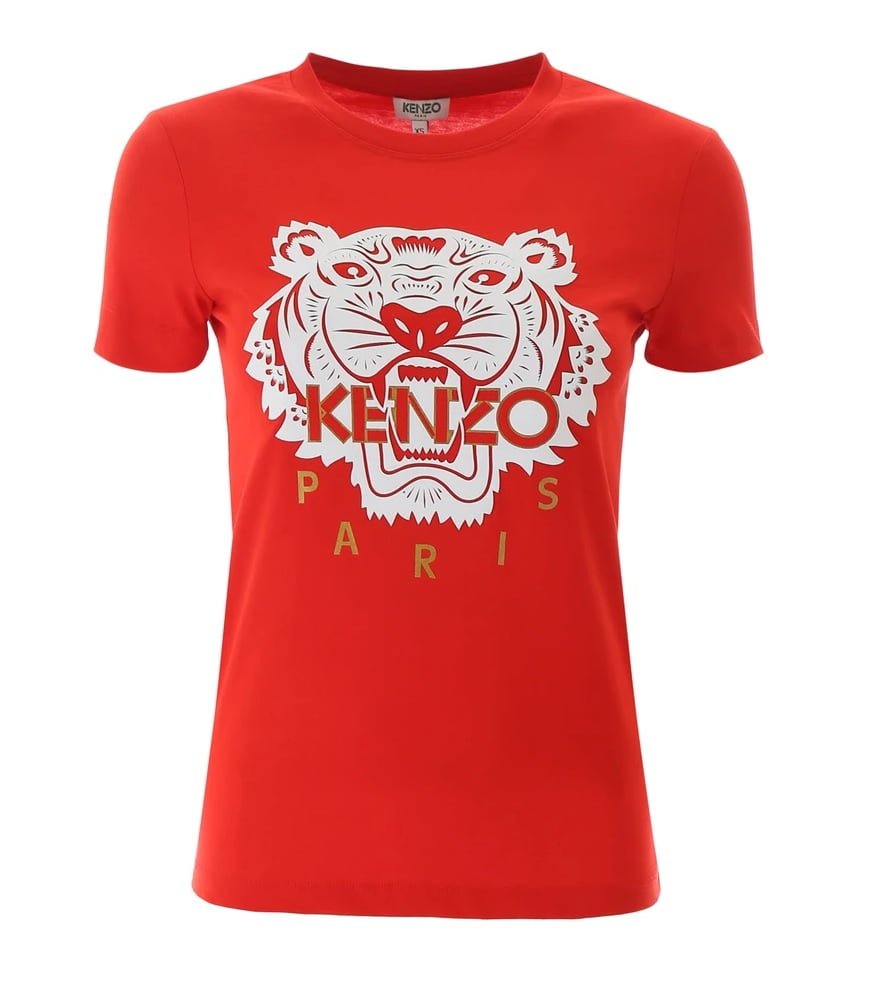 kenzo red tshirt