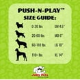 thumbnail image 3 of Jolly Pets Push-N-Play Ball Red 10 inch Hard Plastic Chew Toy for Dogs, 3 of 7