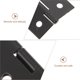 thumbnail image 2 of 10 Pcs Heavy Duty Door Hinge Cabinet Door Hinges Iron Door Accessories Black Hinges, 2 of 3