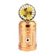 thumbnail image 1 of Ventilador, ventilador de techo, ventilador de escritorio, ventilador portátil, ventilador solar recargable multifunción para exteriores, luz LED para acampar, linterna, luz, 1 of 9