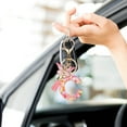 thumbnail image 3 of Birdeem Car Key Chainfashion 26-Letter Key Chain Pendant Butterflys Tassel Key Chain Elegant Fashion Multi-Functional Use, 3 of 9