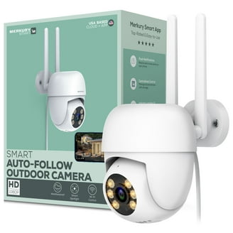 Geeni 2K Outdoor PTZ Security Camera, Wi-Fi, Motion Detection