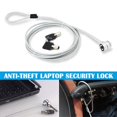 thumbnail image 2 of Anti-Theft Office Notebook Security Lock for Kensington Lock Laptop Ultrabook, 2 of 7