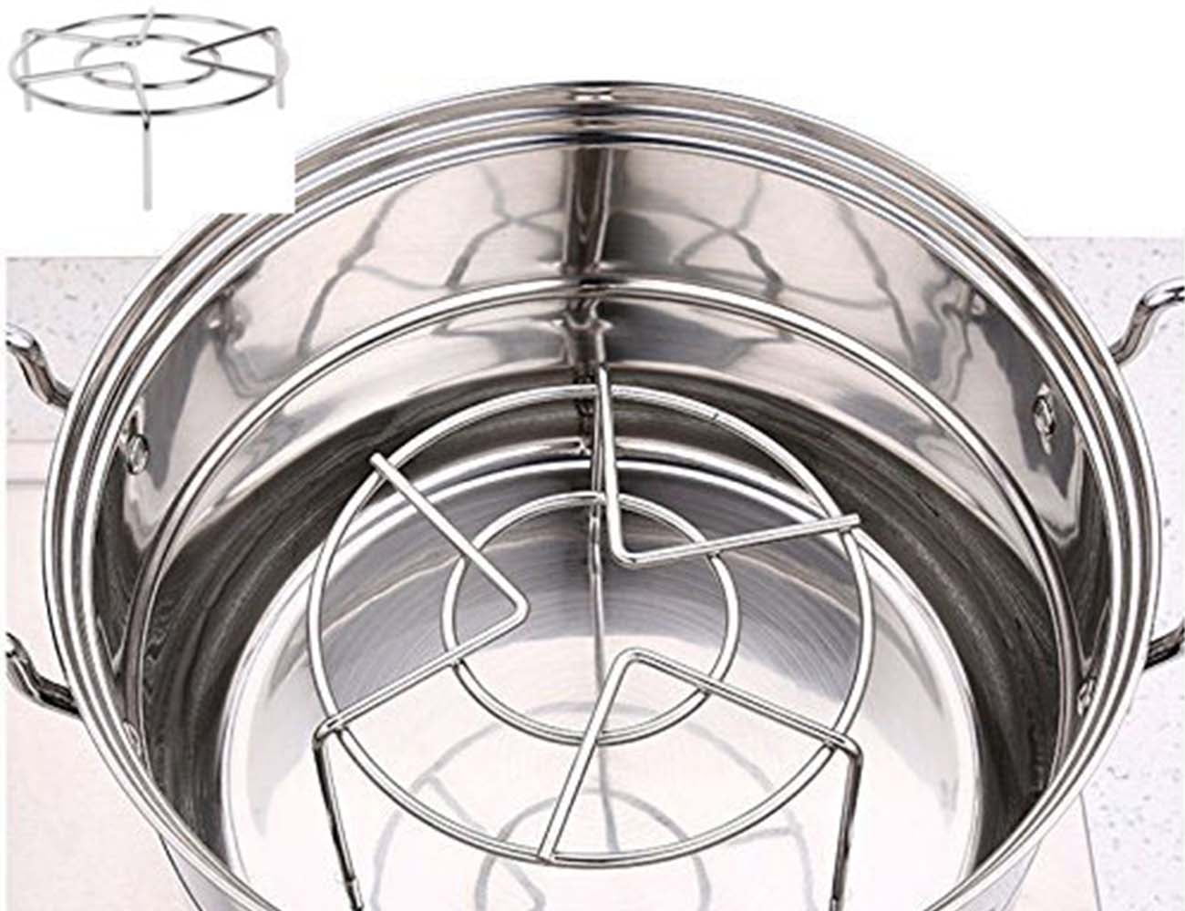 Heavy Duty Stainless Steel Metal Steam Rack Steamer Basket Pressure Cooker 