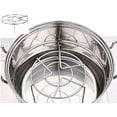 thumbnail image 5 of Steaming Rack, Heavy Duty Stainless Steel Cooking Ware Steam Steamer Rack Stand 6" For Pressure Cooker Instant Pot (6" Diameter X 3" Height), 5 of 5