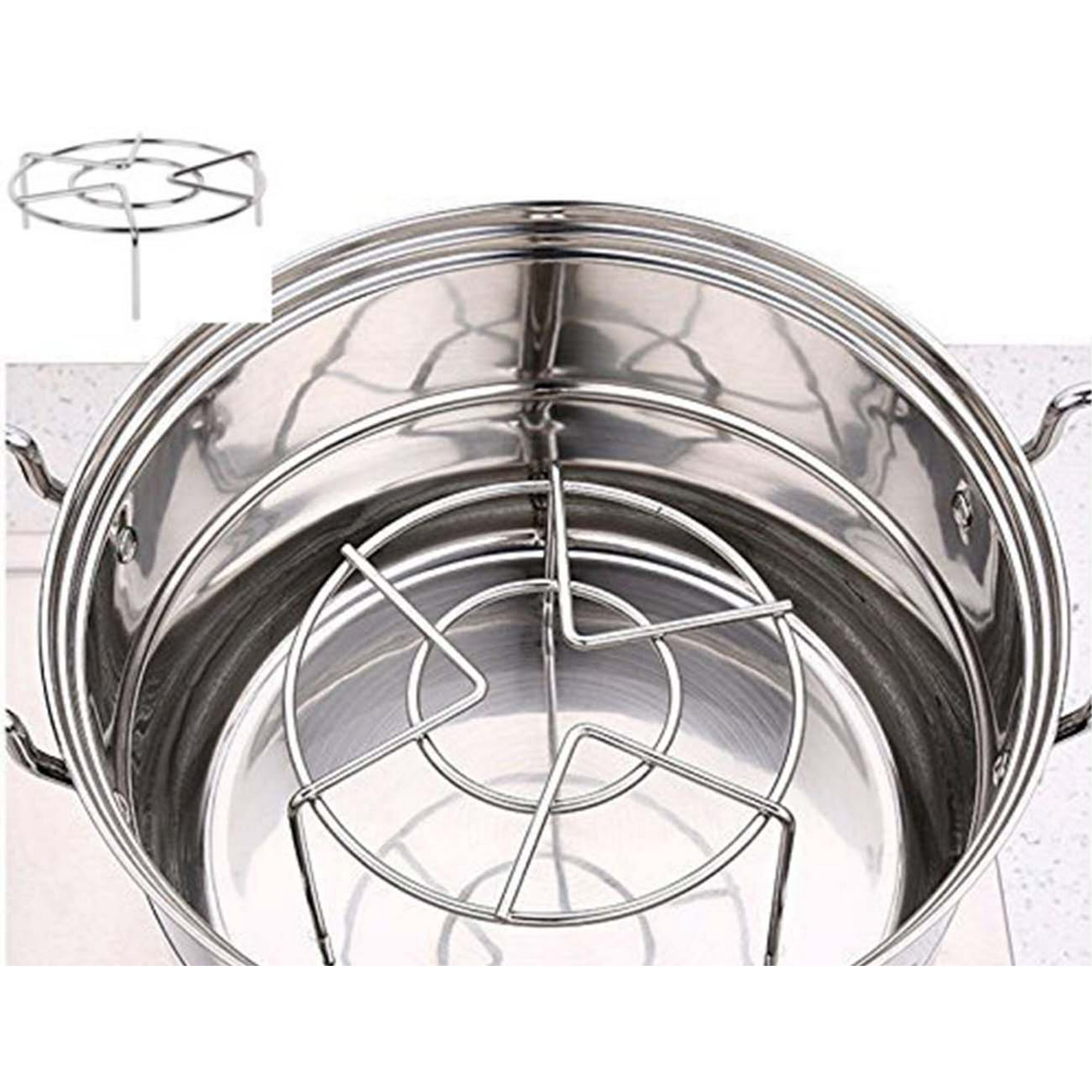 Freedo Steaming Rack Heavy Duty Stainless Steel Cooking Ware Steam Steamer Rack Stand 6 For Pressure Cooker Instant Pot 6 Diameter X 3 Height