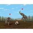 thumbnail image 3 of Herzog, Linda Ridd 18x15 Black Modern Framed Museum Art Print Titled - Ed Loves It When He Is Up, 3 of 5