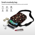 thumbnail image 7 of HELLHERO Skull and Rose Pattern Adults Cross Purse with Adjustable Shoulder Strap Men, Women Shoulder Bag with Shoulder Strap Polyester, 7 of 7