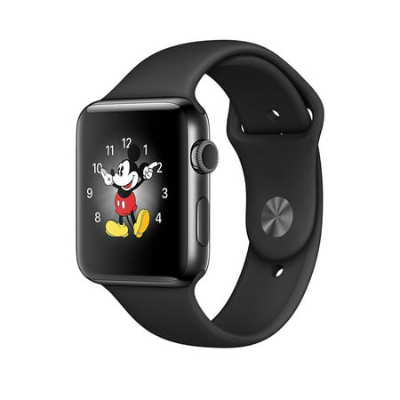 UPC 888462671262 product image for Apple Watch Original - 38 mm - space black stainless steel - smart watch with sp | upcitemdb.com