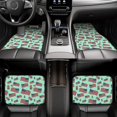thumbnail image 7 of Naloa Usa Flag Car Foot Mat Set of 4 Pieces - Universal Floor Liner Neoprene Full Set Floor Mats for Cars Trucks SUV, 7 of 7